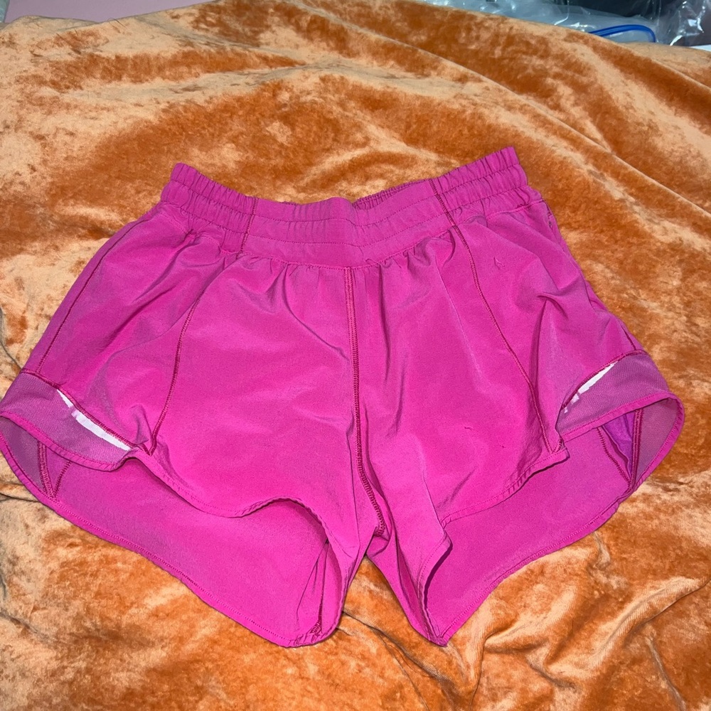 Lululemon pink shorts